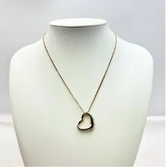 【❗️✨ラージサイズモデル✨❗️】TIFFANY ティファニー オープンハート ネックレス ラージサイズ SV925 エルサ・ペレッティ5.07kg✨簡易清掃済・現状品‼️