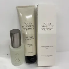 S4780 john masters organics ジョンマスター R＆Aヘアマスク 148ml / ヘアフレグランス joy 58ml / コンボパドルブラシ ミニ 計3点セットのサムネイル