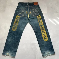 2026年最新evisu EVISU エビス デニム 大黒 ブルー No.2 33×35 ブルー 