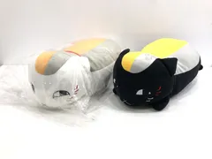 【小牧店】夏目友人帳　白黒ニャンコ　抱き枕　2体セット 【T710-3302】