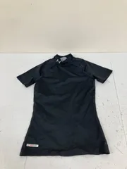 送料無料★UNDER ARMOUR アンダーアーマー　ヒートギア★半袖Tシャツ　アンダーシャツ★LG★ブラック　#80313sj157のサムネイル