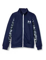[アンダーアーマー] UA Boys Track Jacket [Midnight Navy / / White] [YSM]