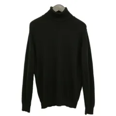 OFFICINA 36 オフィチーナ トレンタセイ タートルネック ニット セーター ウール アクリル L ブラック