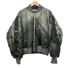 ACNE STUDIOS(アクネ ストゥディオズ) ブルゾン サイズ36 S レディース美品  - カーキ 長袖/ダメージ加工/中綿/秋/冬のサムネイル