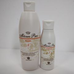 Milcure Pure ウォッシュ＆パウダーウォッシュ 375mL3本セット - メルカリ
