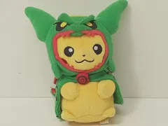 ポケモン Pokémon ポケモンセンター限定 レックウザのポンチョを着たピカチュウ ぬいぐるみ マスコット 中古 [MB-6763]