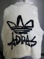 アディダス 白 ファー ジャケット (新品)