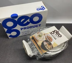 ◇ Miyaco geo PRODUCT ジオ・プロダクト 両手鍋 16cm [ GEO-16T ] 蓋付き ステンレス 【開封確認済み/保管品】 宮崎製作所 調理器具 / 未使用 031302のサムネイル