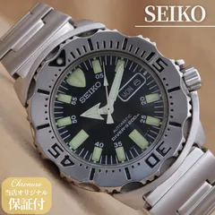 セイコー ダイバーズ ブラックモンスター SKX779K/7S26-0350 SEIKO DIVE'S 200m  AUTOMATIC 黒文字盤 自動巻き 42.5mm 2001年製 点検済 【６ヶ月保証】 CH295