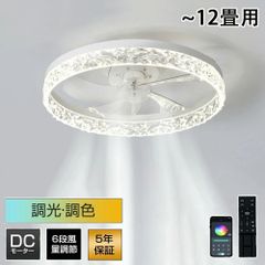 ドウシシャ LuminousLED シーリングサーキュレーター ACC-12CM - メルカリ