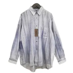 コムデギャルソンオムプリュス COMME des GARCONS HOMME PLUS PB-110380 AD1991 90s シャツ ストライプ タグ付き ネイビー ホワイト 美品