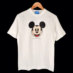 90s～00s 東京ディズニーランド ヴィンテージ ミッキーマウス Tシャツ 半袖 白 M 古着