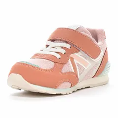 ★ムーンスター★「こどもの足にいいことぜんぶ」キャロットCR C2365HIコーラル18.5センチ