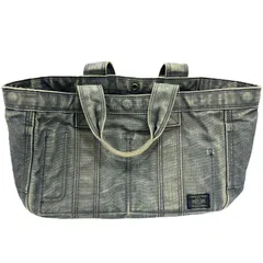 【中古品】吉田カバン PORTER ポーター DEEPER ディーパー デニムトートバック ユニセックス バッグ GM