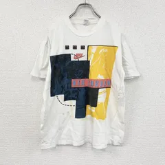古着 used　NIKE　ナイキ　半袖プリントTシャツ　シングルステッチ　白　ホワイト　Lサイズ