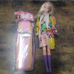 バービー人形  バービー人形+ペンケース  左手がありません  長期保管品  ジャンク品  U352
