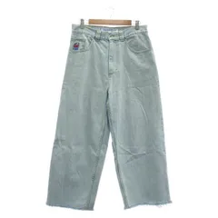 【中古】POLAR SKATE CO. BIG BOY JEANS サイズS インディゴ ▲カットオフ[91]