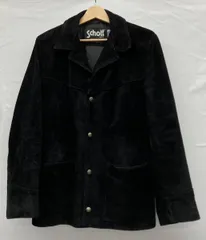 Schott ショット　シングルライダース　ジャケット　アウター　レザー　ボタン　made in USA ブラック サイズ36