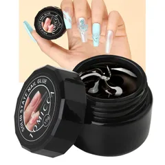 3Dパーツ ネイルグルー アイシングジェル パーツ固定ジェル ネイルチップ接着剤 2in1 クリア 強力な接着力＆手にくっつかない 粘土ジェル 15g TOMICCA