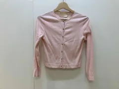 TOCCA トッカ 長袖カーディガン ショート丈 ピンク サイズ:XS 664-5.KR.TO 綿100% レディース