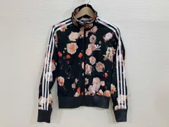 adidas アディダス 総プリント柄ジャージ 花柄プリントジャージ ジャージ L 通年