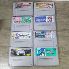 SFCソフト 8点まとめ売り スーファミ 裸ソフト 動作未確認 スーパーファミコン SNES レトロゲーム 現状 中古 U130