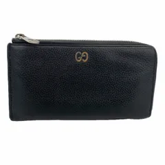 ★SALE【6bd5369-k】グッチ 長財布 574745 0416 レザー ブラック シルバー金具【中古】メンズ レディース ユニセックス