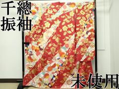 三越取扱】吉澤織物 友禅振袖古典柄 正絹 未仕立品 - メルカリ