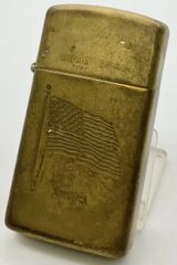 ジッポ サンフランシスコ 橋 スリム オイルライター ブラックマット 