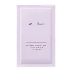 マキアージュ ドラマティックエッセンスヴェール ルースパウダー シアーラベンダー (レフィル) 8g | おしろい ・ フェイスパウダー | ルース(粉)タイプ | 無香料 | 毛穴カバー 透明感 つや 毛穴レス | 資生堂 [シアーラベンダー] [レフィル]