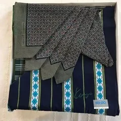 ハンカチ3点セット　紳士用　黒