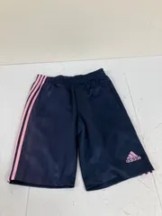 送料無料★adidas アディダス★ジャージ　ハーフパンツ★ネイビーピンク★Lサイズ#80313sj155
