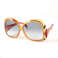 MNB26079-2 Christian Dior クリスチャンディオール サングラス ヴィンテージ CDロゴ ブラウン 茶 ドイツ製 2044-80