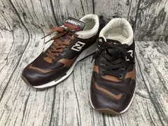 new balance ニューバランス レザー スニーカー ブラウン 26.5cm M1500GNB England 製