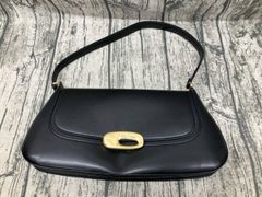 COACH ショルダーバッグ エライザ ELIZA ブラック ゴールド金具 - メルカリ