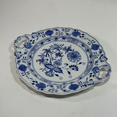 Meissen マイセン ブルーオニオン クレセントディッシュ 皿 - メルカリ