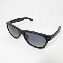【瀬戸大橋店】 中古 RAY BAN | レイバン サングラス NEW WAYFARER RB2132-F ブラック 【116】
