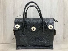 GRACE CONTINENTAL ハンドバッグ 黒 ブラック