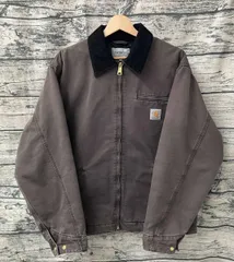 Carhartt WORK IN PROGRESS OG DETROIT JACKET ブラウン size:M