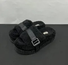 UGG アグ／1113475／Fluffita フラッフィータ／ボア厚底サンダル／［箱無］サイズ：23cm