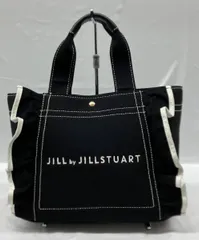 JILL by JILLSTUART ジルバイジルステュアート　ハンドバッグ ミッキーフリルトート　ディズニーコラボ　ブラック 