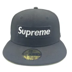 【中古】SUPREME　21AW No Comp Box Logo New Era　ブラック　サイズ57.7cm　シュプリーム[17][240017757867]