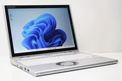 ノートパソコン Windows11 中古 2in1PC Panasonic レッツノート CF-XZ6 SSD256GB メモリ8GB 第7世代 Core i5 カメラ
