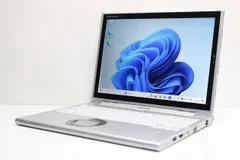 値下げ ノートパソコン Windows11 中古 2in1PC Panasonic レッツノート CF-XZ6 SSD256GB メモリ8GB 第7世代 Core i5 カメラ