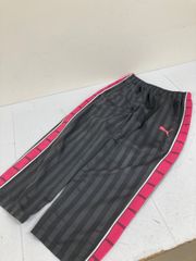 送料無料★PUMA プーマ★ジャージ　サイドラインパンツ★メンズ　Mサイズ★グレーピンク　#80313sj153
