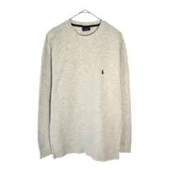 Polo by Ralph Lauren ポロ ラルフローレン SLEEPWEAR 長袖サーマルＴシャツ グレー(メンズ L)中古 古着 X5152