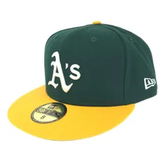 NEW ERA ニューエラ キャップ/59FIFTY  オークランドアスレチック/ポリエステル    グリーン メンズ / 241007003841