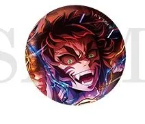 獪岳 劇場版 鬼滅の刃 無限城編 第一章 猗窩座再来 特別上映版 ランダムホログラム缶バッジ 鬼滅 グッズ 缶バッジ カンバッジ カンバッチ 缶バッチのサムネイル