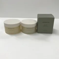 G1571 AROMATICA アロマティカ オレンジクレンジングシャーベット 90g ・ バイタライジング ローズマリーファーミングクリーム 50ml 計3点セット 使用期限：20260112