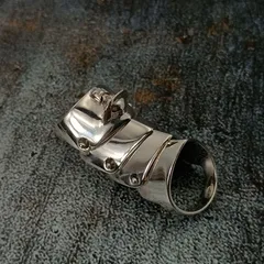 Vivienne Westwood　ヴィヴィアンウエストウッド　ARMOUR アーマーリング XS　約6号　リング　指輪　シルバー925 ヴィンテージ